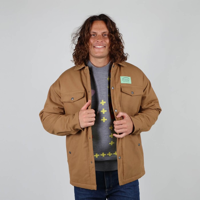 Oxbow The JEAN MARC jacket is inspired by our 90s collections with its printed Four Flowers lining. Crafted in France and with a French wool padding, it will be perfect to wear on the cold winter days. Q2JEANMARC