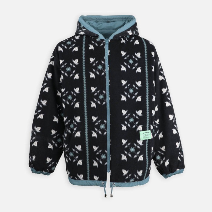 Oxbow The reversible ERIC jacket is inspired by our 90s collections with its iconic Four Flowers lining. Crafted in France and with a polar fleece lining, it will be perfect to wear on the cold winter days. Q2ERIC