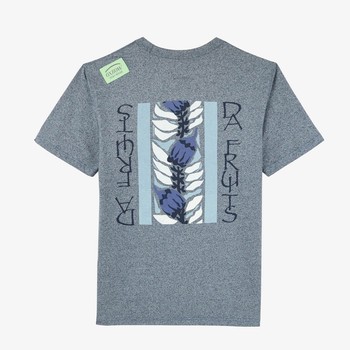 The iconic Oxbow t-shirt: made in France, the jaspé fabric, a loose fit, a very heavy jersey of 240grs, the label on the shoulder, and an exclusive animation straight out of our archives. Q2RAOUL