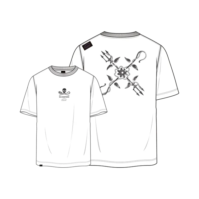 Oxbow T-Shirt Collab Edition Sea Shepherd weiß