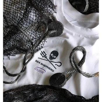 Oxbow T-Shirt Collab Edition Sea Shepherd weiß