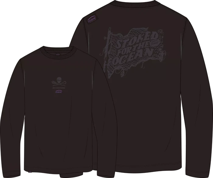 Oxbow LS Shirt Collab Edition Sea Shepherd schwarz