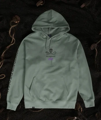 Oxbow Hoodie Collab Edition Sea Shepherd eucalyptus