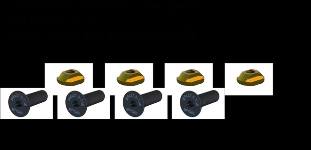 ENSIS MANIAC Mount Screw Set