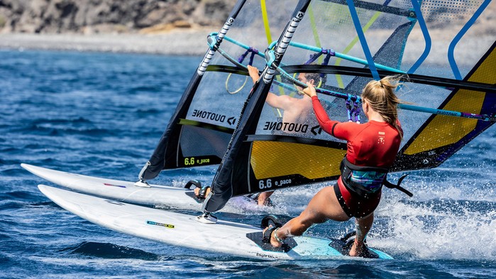 Duotone Windsurf Board Eagle (Twinser) D/LAB (MTO, incl. fin) - Boards 2026