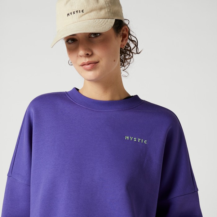 Mystic Dropped Shoulder Crew