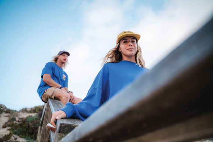 Mystic Dropped Shoulder Crew