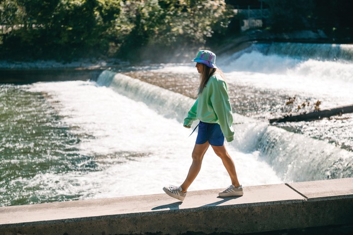 Mystic Dropped Shoulder Crew